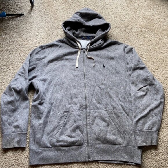 Polo Ralph Lauren Zip-Up Hoodie Men’s XXL - Picture 1 of 4